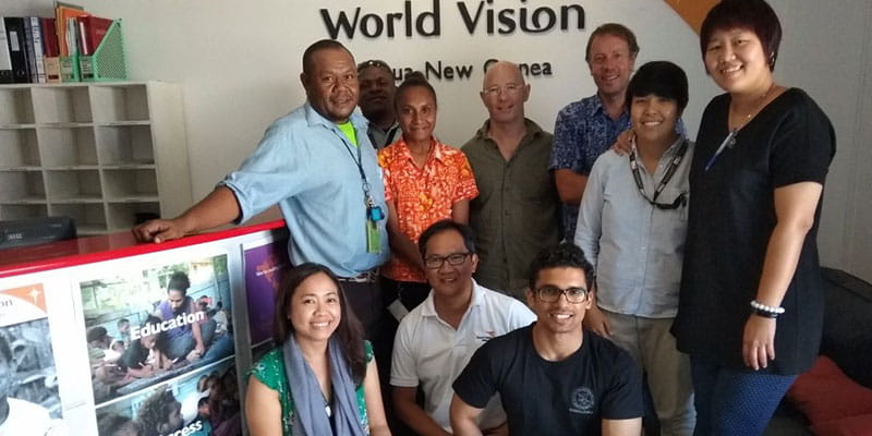PNG Wash team photo